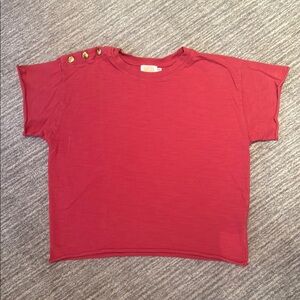 Nation LTD “Faded Red” SS shirt - XS